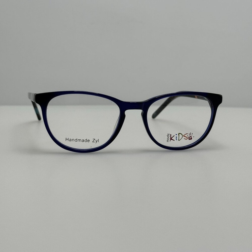 Modz Eyeglasses Eye Glasses Frames Curious Navy Kids 48-17-140